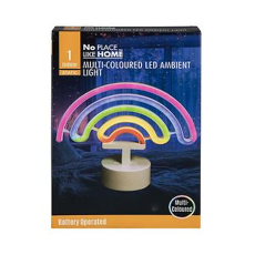 Rainbow Neon Ambient Light, Battery Operated